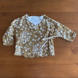 NWOT Jamie Kay baby Wrap Top